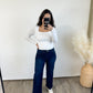 wide leg high waisted jeans