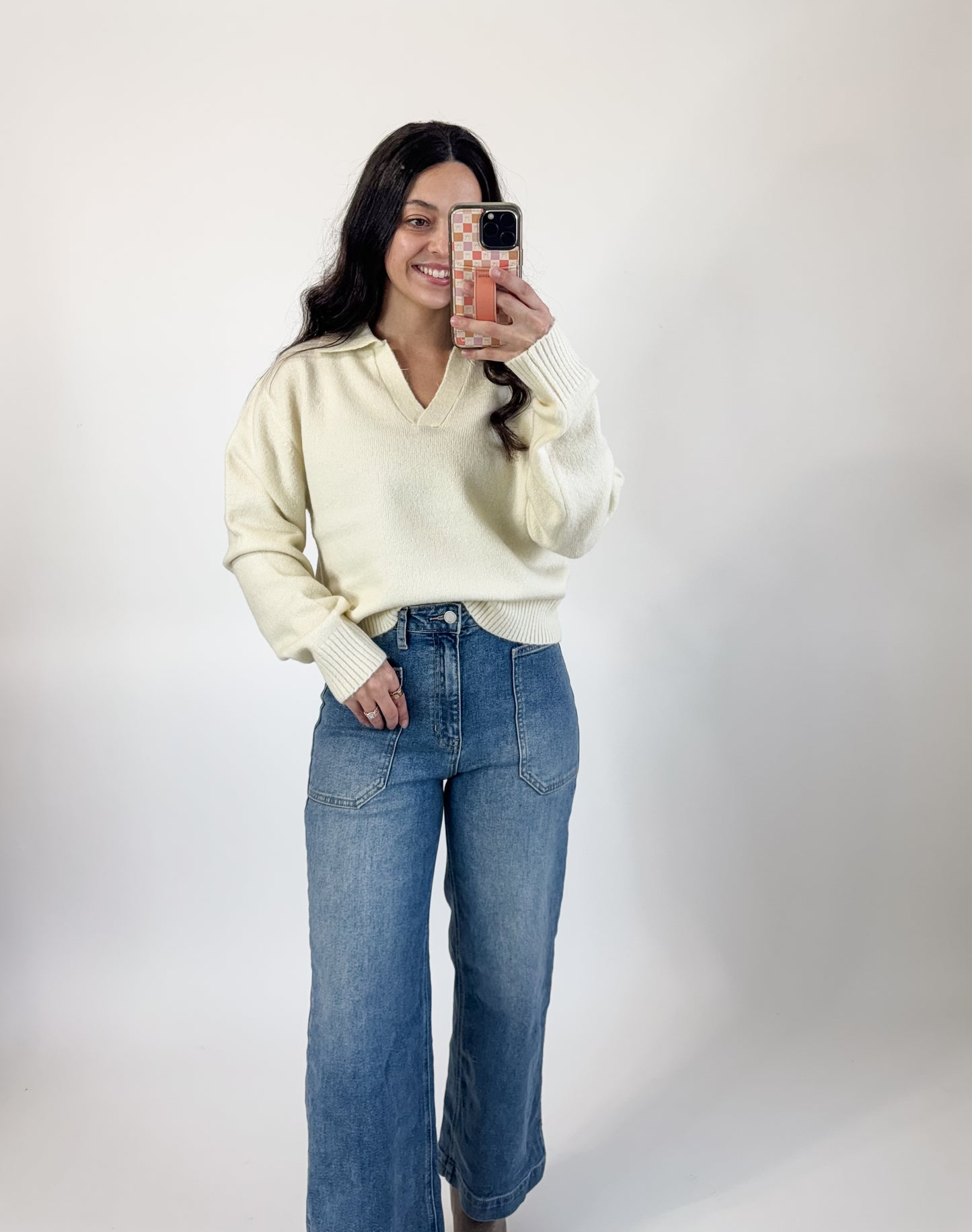 Classic Collared Sweater
