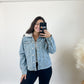 fur lined denim jacket