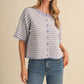 PREORDER Stripe Sweater Cardi