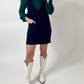 Sleeveless Knit Mini Dress