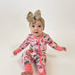 2-Way Convertible Zip Romper, Pumpkin Spice Latte Pink