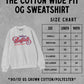Christmas Stamps Boxy Cotton 90’s Sweatshirt