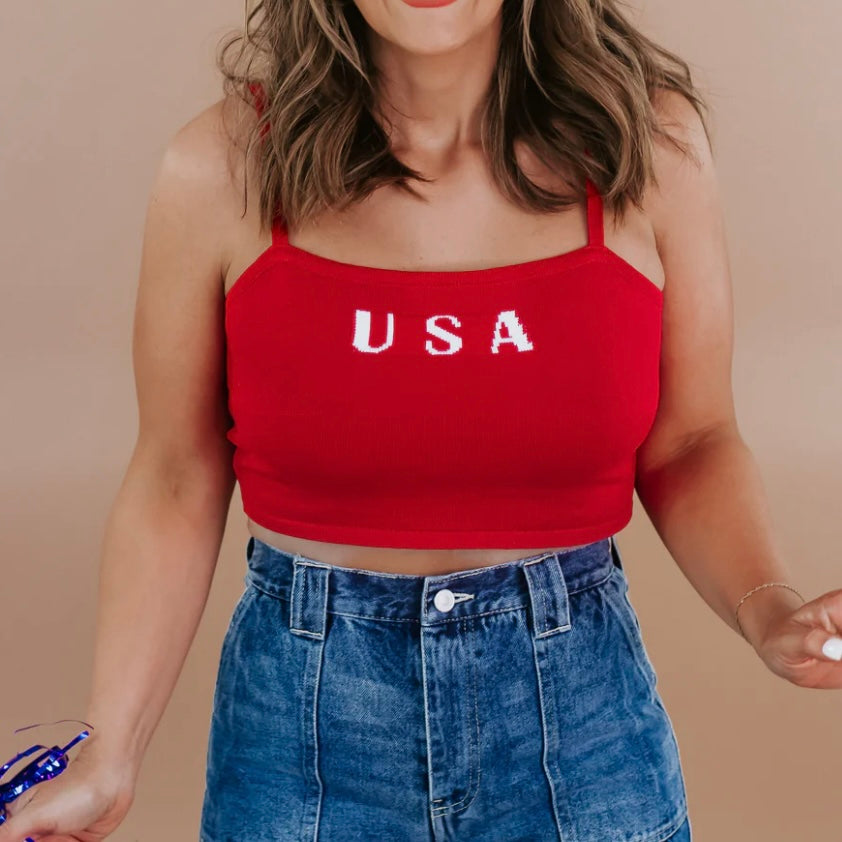 USA Knit Tank