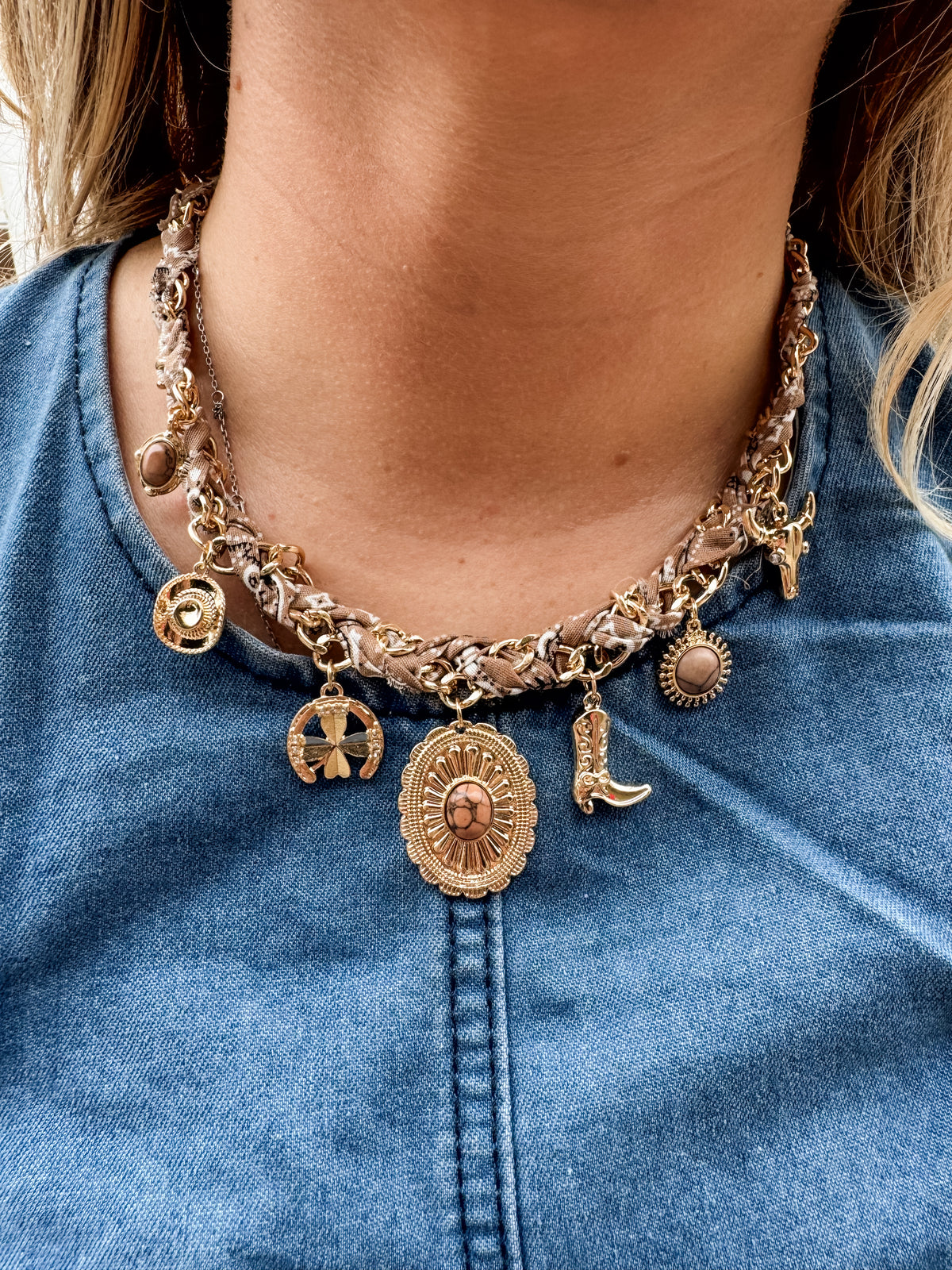 Wild West Charm Necklace