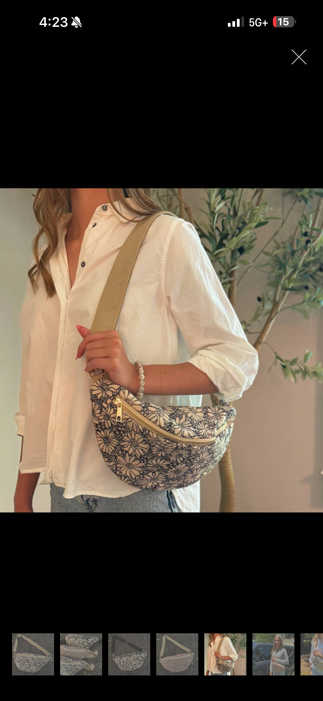 PREORDER Floral Crossbody