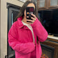 pretty in pink jacket