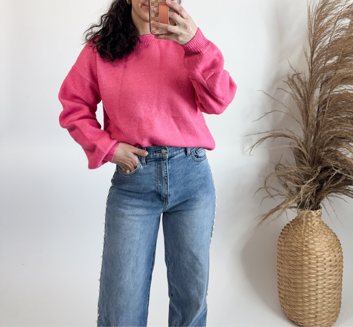 Candy Pink Sweater