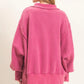 Preorder Mineral Wash Oversized Pullover