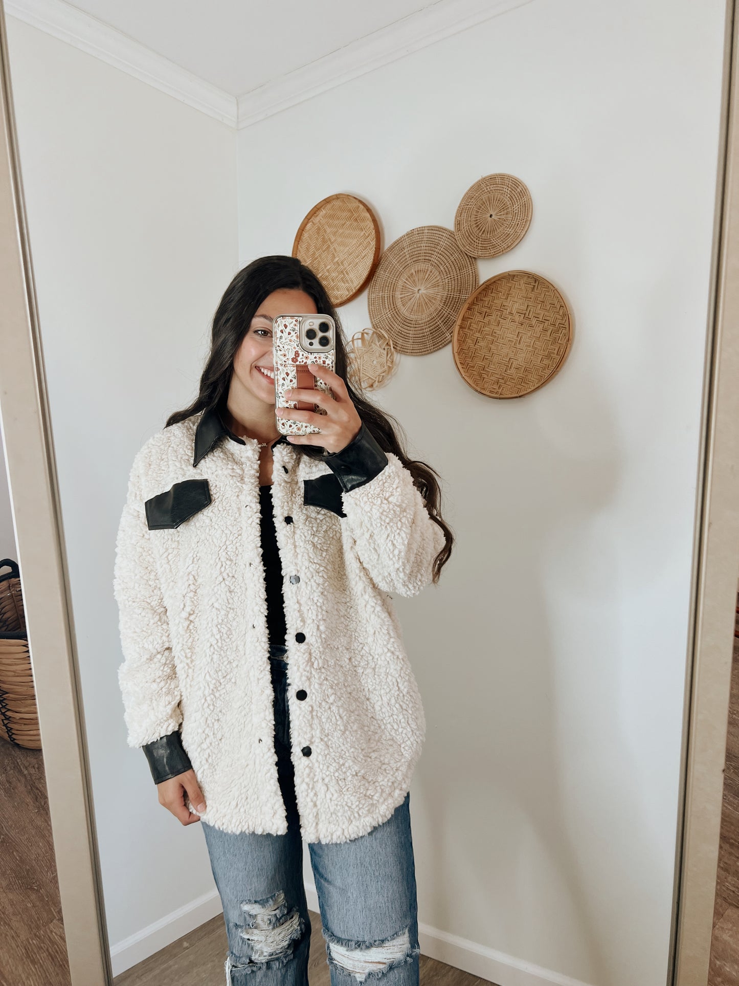 Stay Cozy Sherpa Jacket