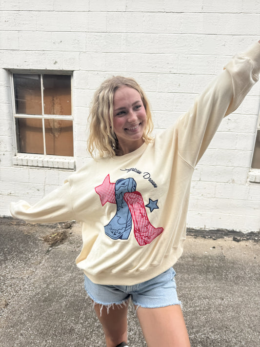 American Dream Graphic Sweatshirt