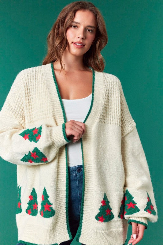 PREORDER Christmas Tree Cardi
