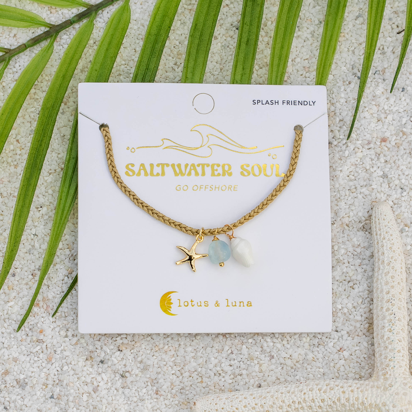 Starfish Braid Necklace