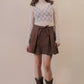 Champagne Mesh Lace Top