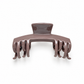 Silicone Hair Claw - Ball Cap Friendly: Chocolate