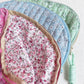 Quilted Paisley + Bandana Cosmetic Pouch – Pink