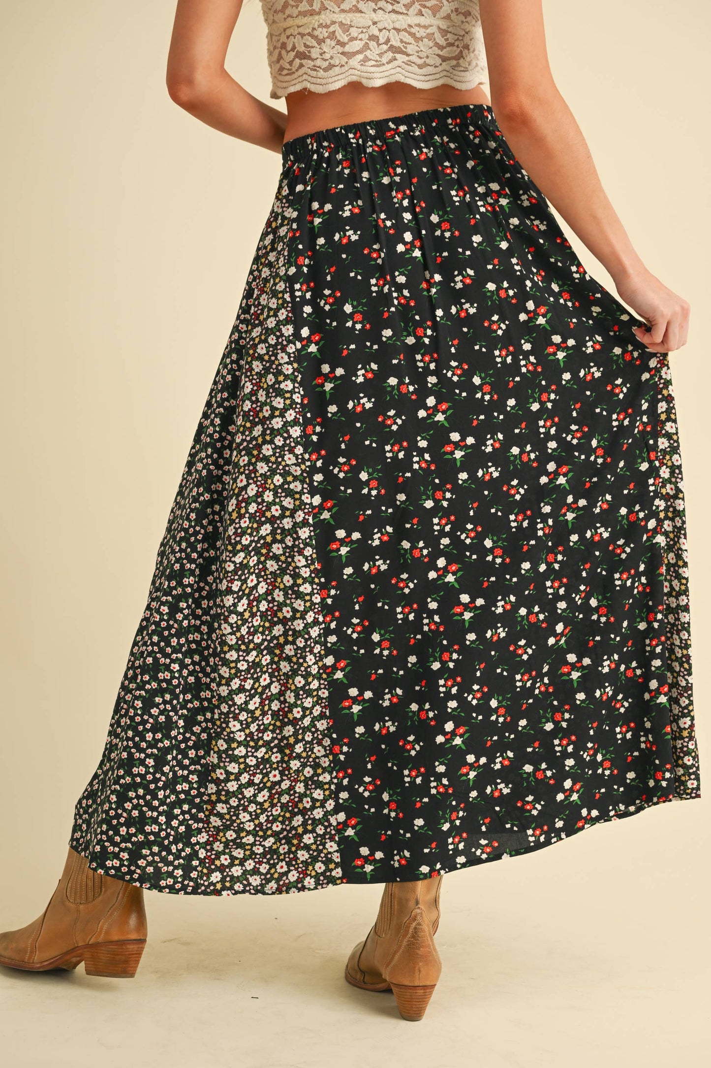 Floral Maxi Skirt