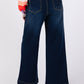 wide leg high waisted jeans