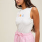 Sea Life Embroidered Tank