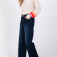 wide leg high waisted jeans