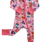 2-Way Convertible Zip Romper, Pumpkin Spice Latte Pink