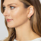 14K Silver Hoop Earrings