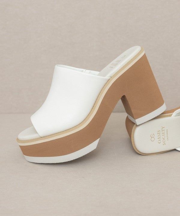 Chunky Clog Heel