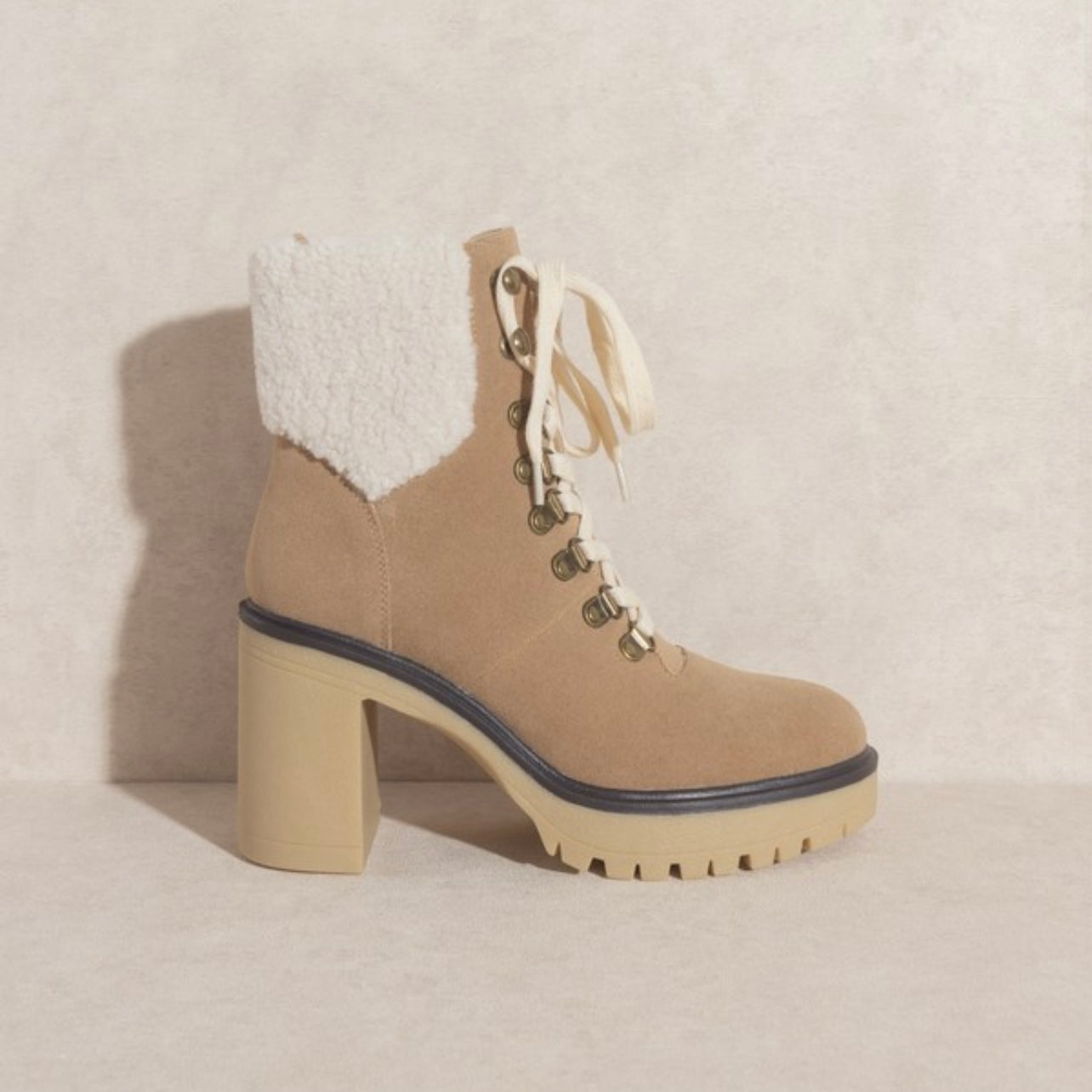 Platform Lace Up Boots