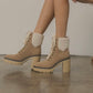 Platform Lace Up Boots